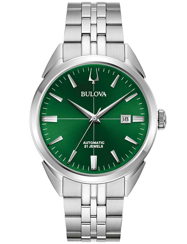Bulova 96B424 vyriškas laikrodis Sutton Automatic 41,5mm 3ATM