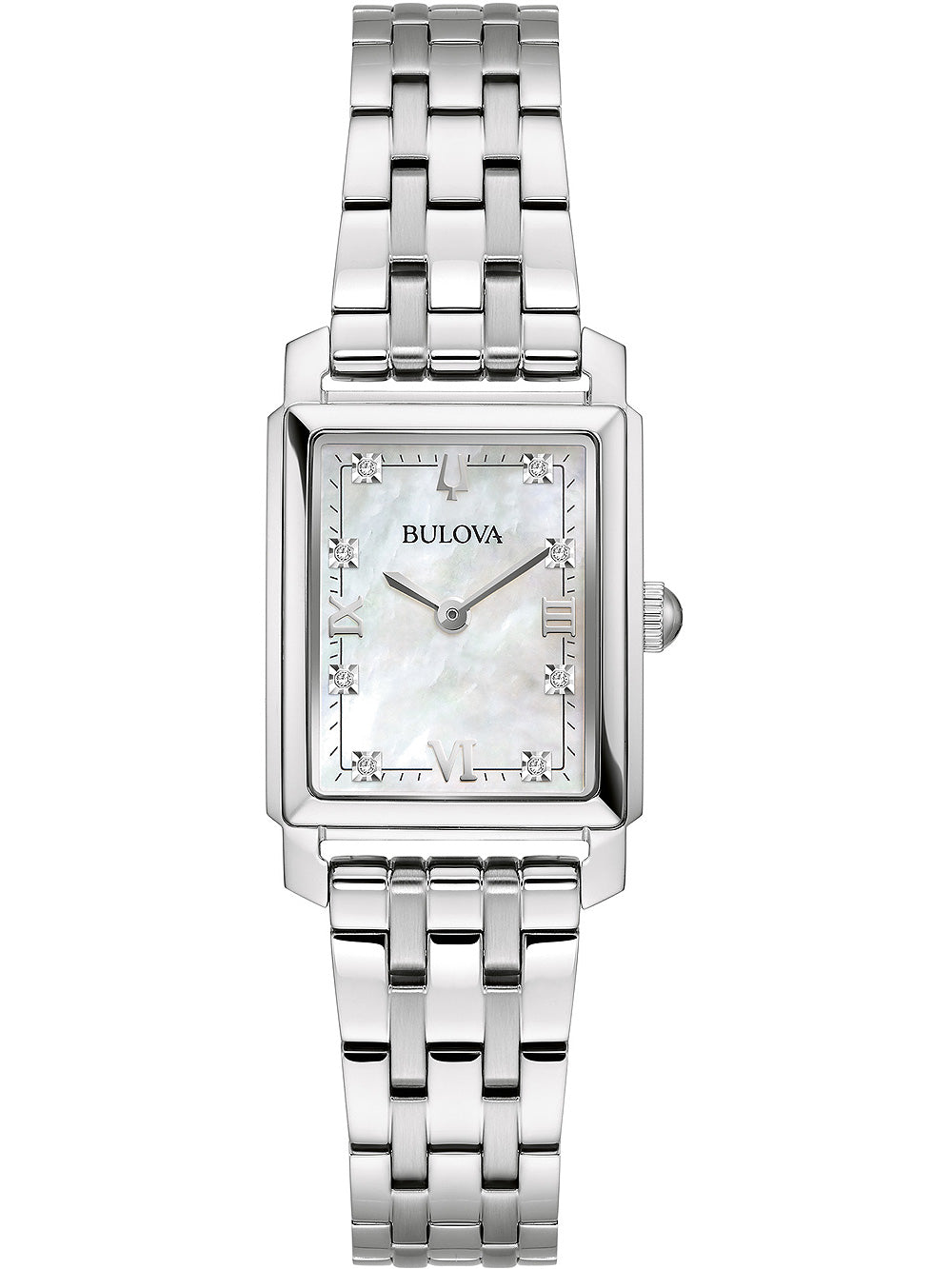 Bulova 96P244 Sutton moteriškas laikrodis 21mm 3ATM