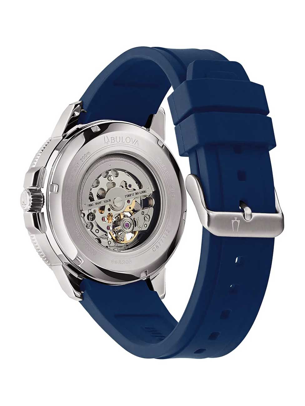 Bulova 98A303 vyriškas laikrodis Marine Star Automatic 45mm 20ATM
