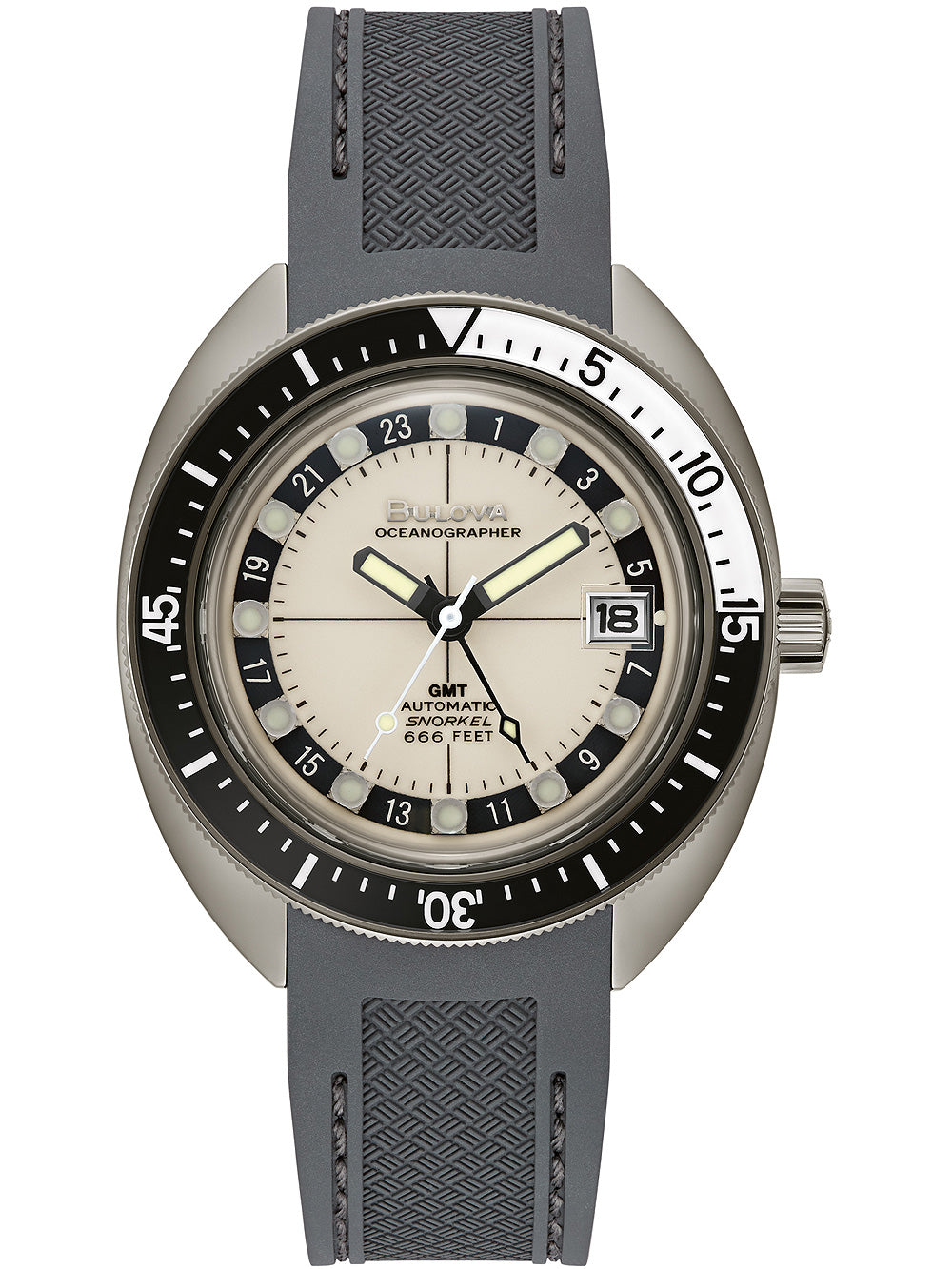 Bulova 98B407 Oceanographer Automatic vyriškas laikrodis 41mm 20ATM