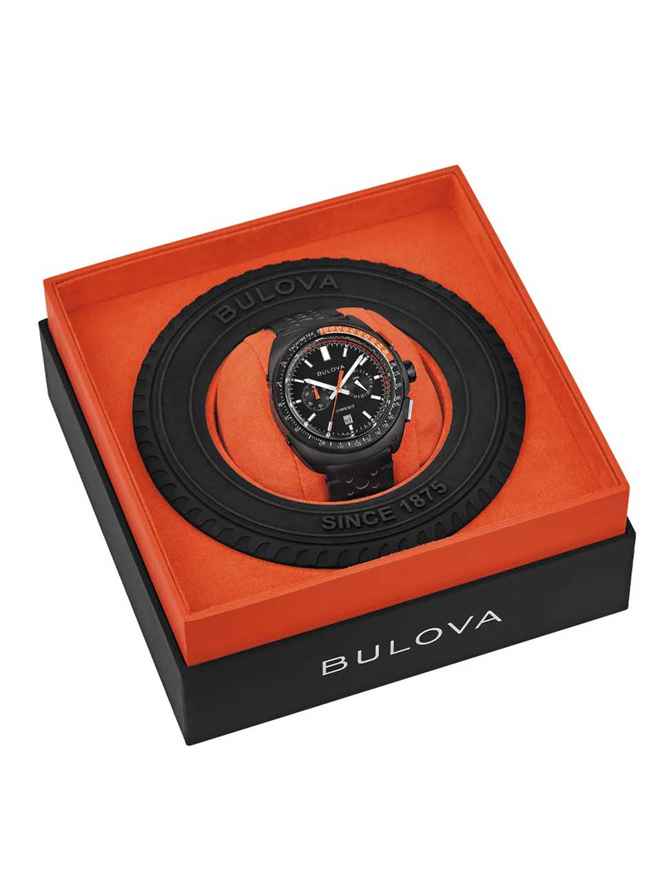 Bulova 98B428 vyriškas laikrodis Racer Chronograph 42mm 10ATM