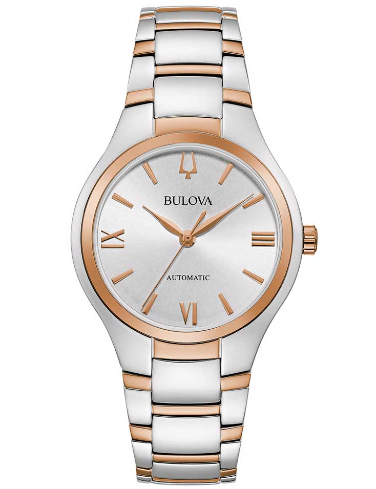 Bulova 98L313 moteriškas laikrodis Sutton Automatic 30mm 3ATM