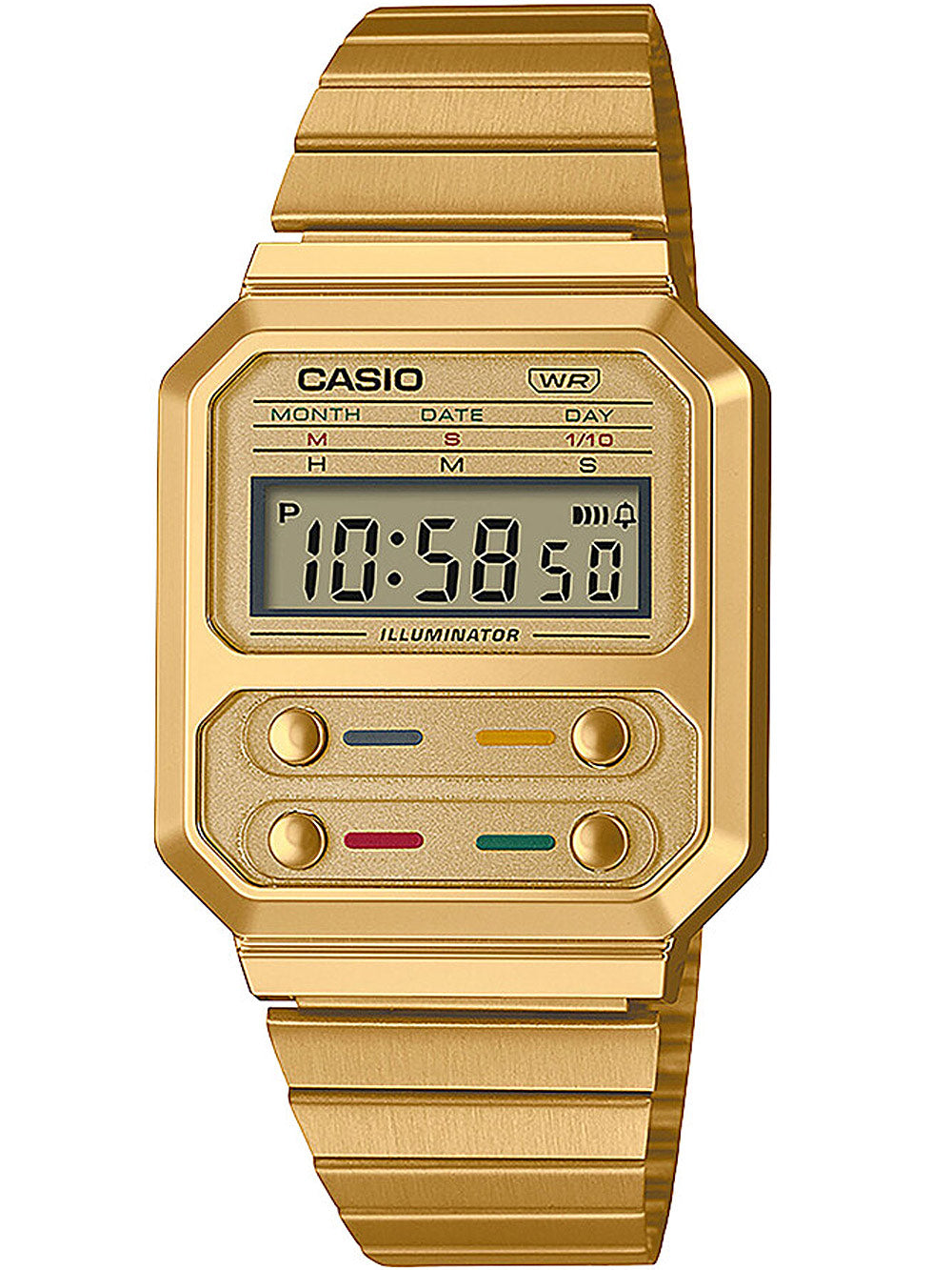 Casio A100WEG-9AEF Vintage Unisex laikrodis 33mm