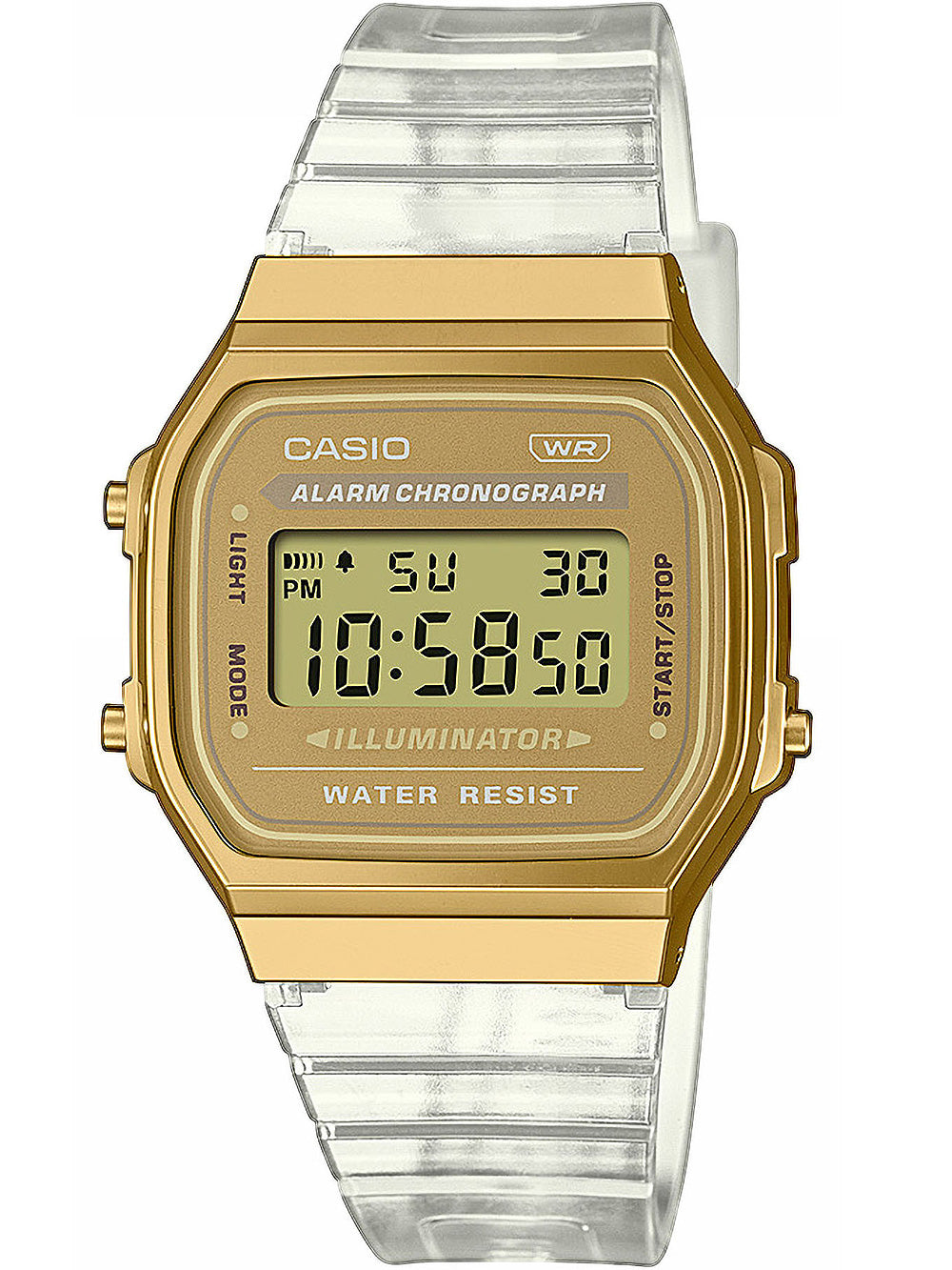 Casio A168XESG-9AEF Vintage Unisex laikrodis 36mm