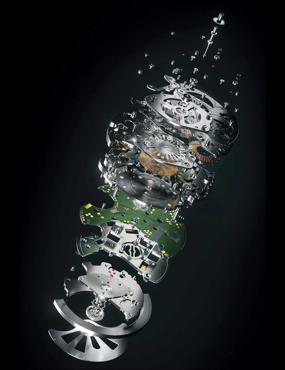 Bulova 2ES6A005 vyriškas laikrodis Accutron Spaceview 44mm 5ATM