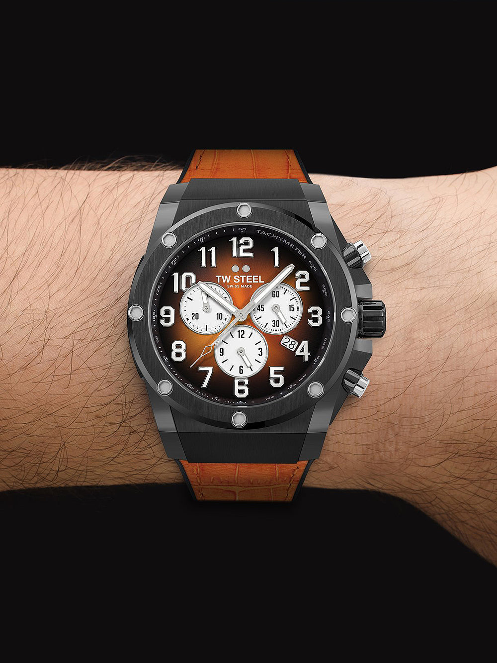 TW-Steel ACE133 ACE Genesis Chronograph limited edition vyriškas laikrodis 44mm 20ATM