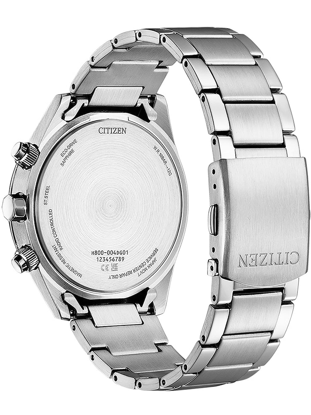 Citizen AT8260-85L Eco-Drive Chronograph vyriškas laikrodis Radio Controlled laikrodis