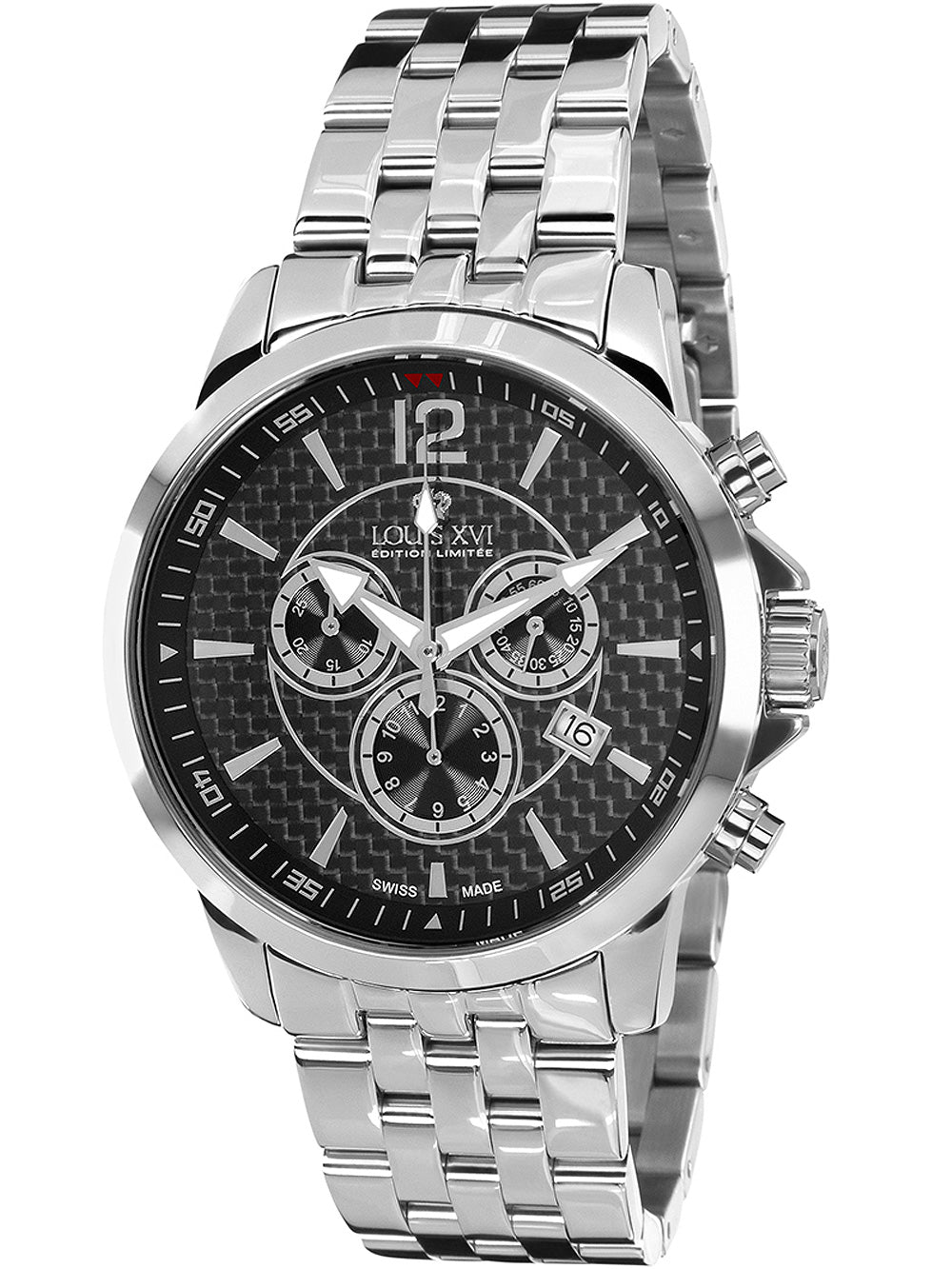 Louis XVI LXVI801 Athos Chronograph vyriškas laikrodis 43mm 5ATM