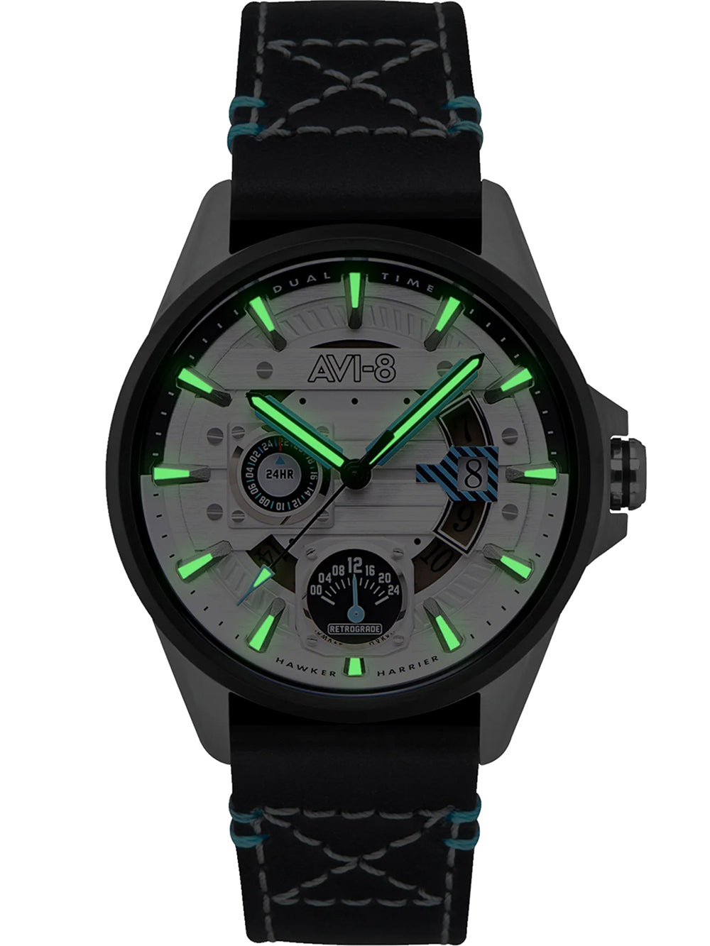 AVI-8 AV-4098-01 vyriškas laikrodis Hawker Harrier Farley Multi 44mm 5ATM