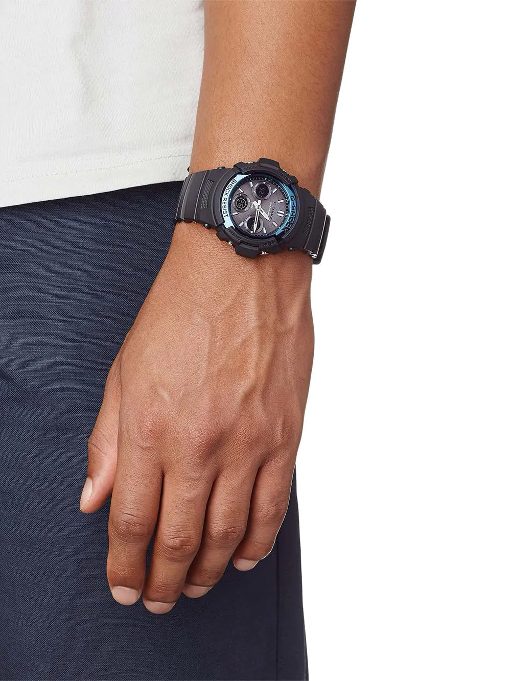 CASIO AWG-M100A-1AER G-SHOCK Radio Controlled Solar 46mm 20 ATM
