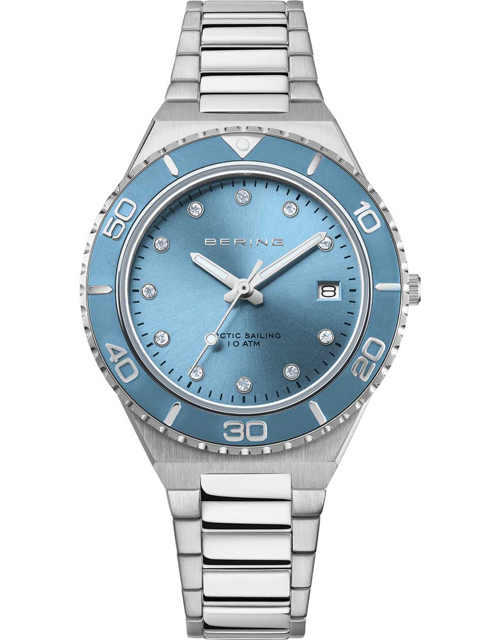 Bering 18936-705 Arctic Sailing moteriškas laikrodis 36mm 10ATM