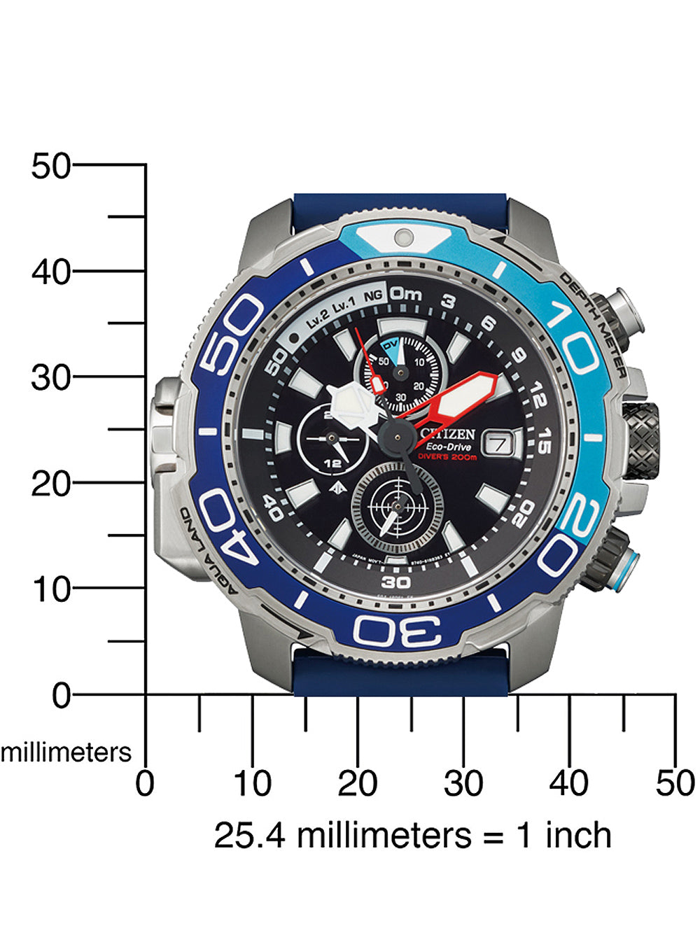 Citizen BJ2169-08E Eco-Drive Promaster Marine diver 47mm 20ATM