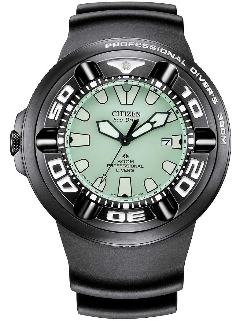 Citizen BJ8055-04X vyriškas laikrodis Eco-Drive Professional Diver 48mm 30ATM