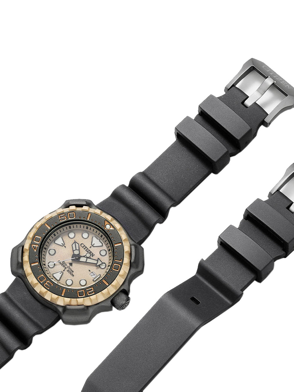 Citizen BN0226-10P Eco-Drive Promaster Titanium vyriškas laikrodis 47mm 20ATM