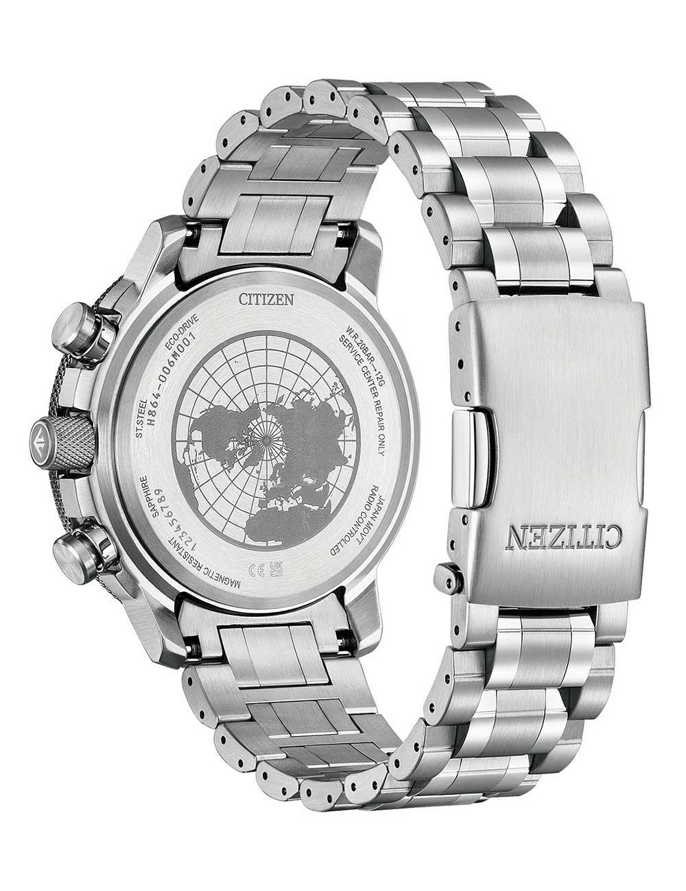 Citizen BY3006-53E vyriškas laikrodis Promaster Sky Geo Trecker Eco-Drive 46mm 20ATM