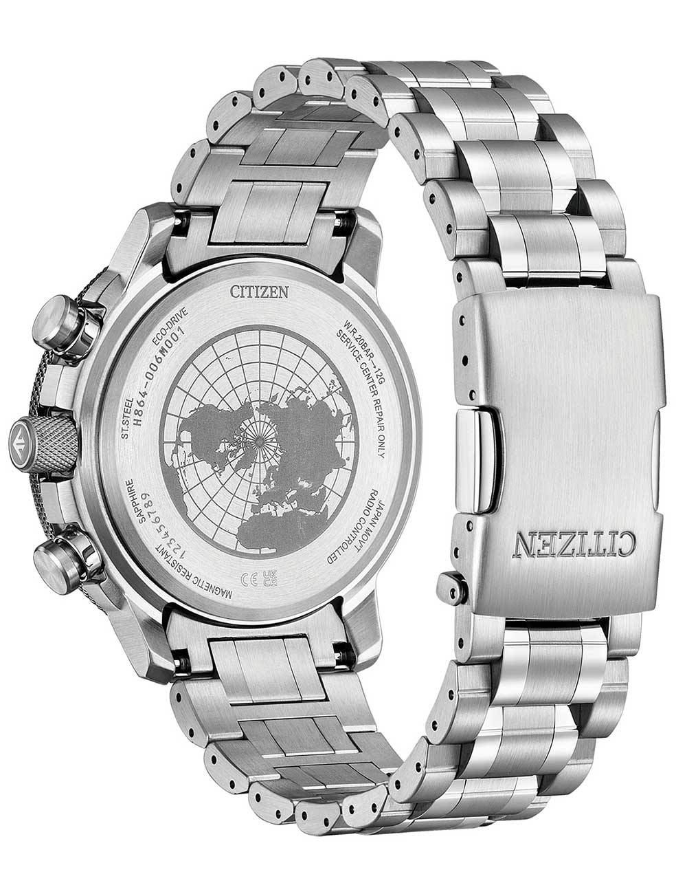 Citizen BY3006-53H vyriškas laikrodis Promaster Sky Geo Trecker Eco-Drive 46mm 20ATM