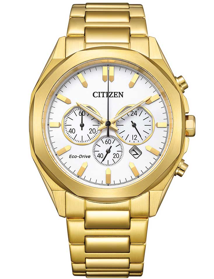 Citizen CA4592-85A vyriškas laikrodis Eco-Drive Chronograph 41mm 10ATM