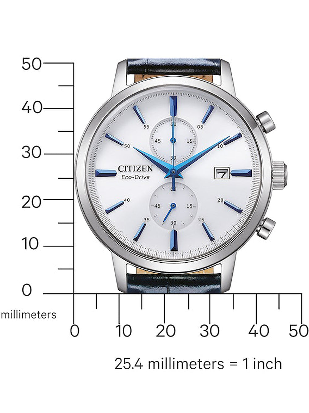 Citizen CA7069-16A Eco-Drive Chronograph vyriškas laikrodis 42mm 5ATM