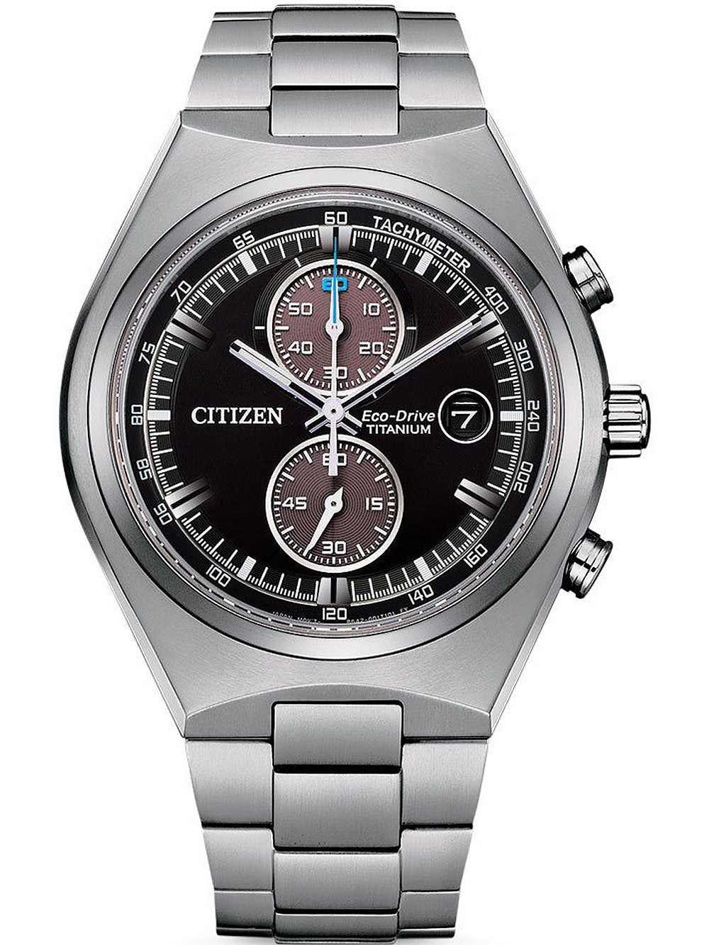 Citizen CA7090-87E Eco-Drive Super-Titanium vyriškas laikrodis 43mm 10ATM