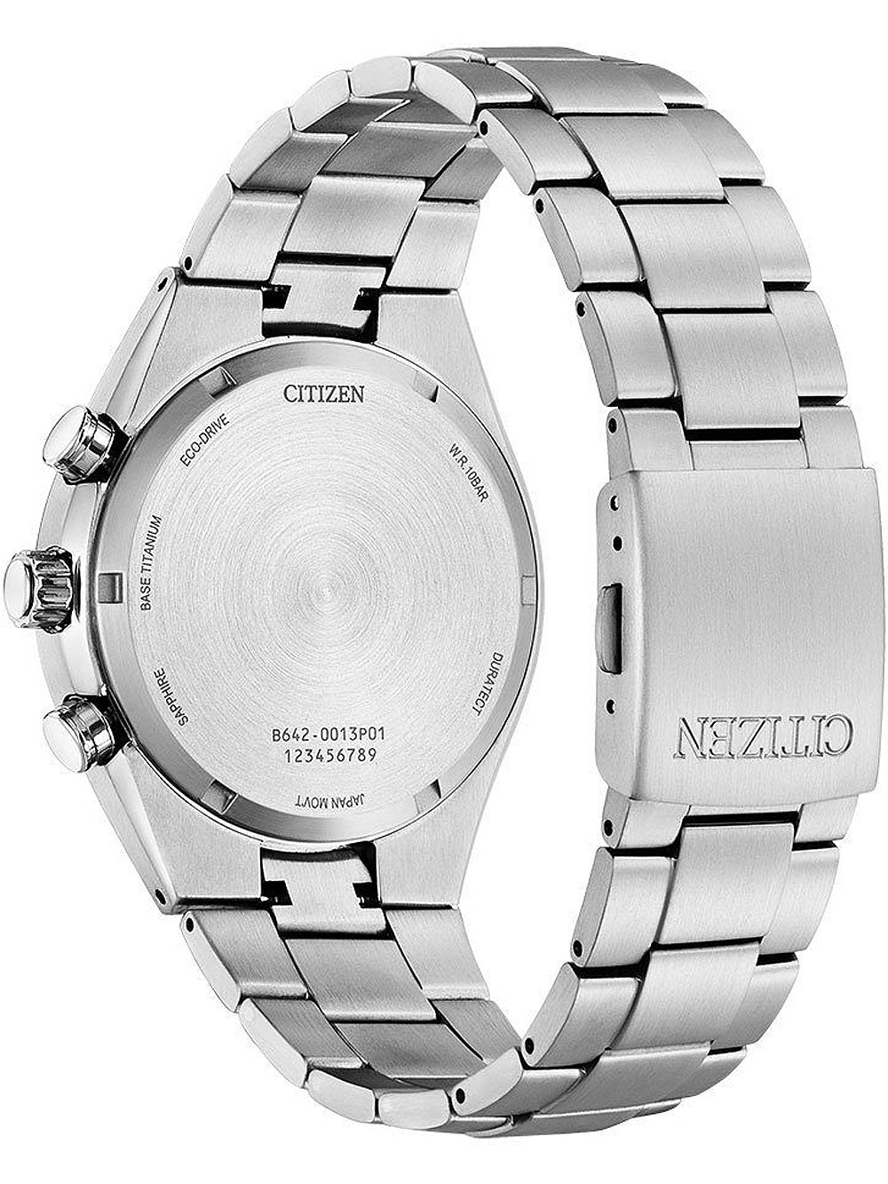 Citizen CA7090-87E Eco-Drive Super-Titanium vyriškas laikrodis 43mm 10ATM