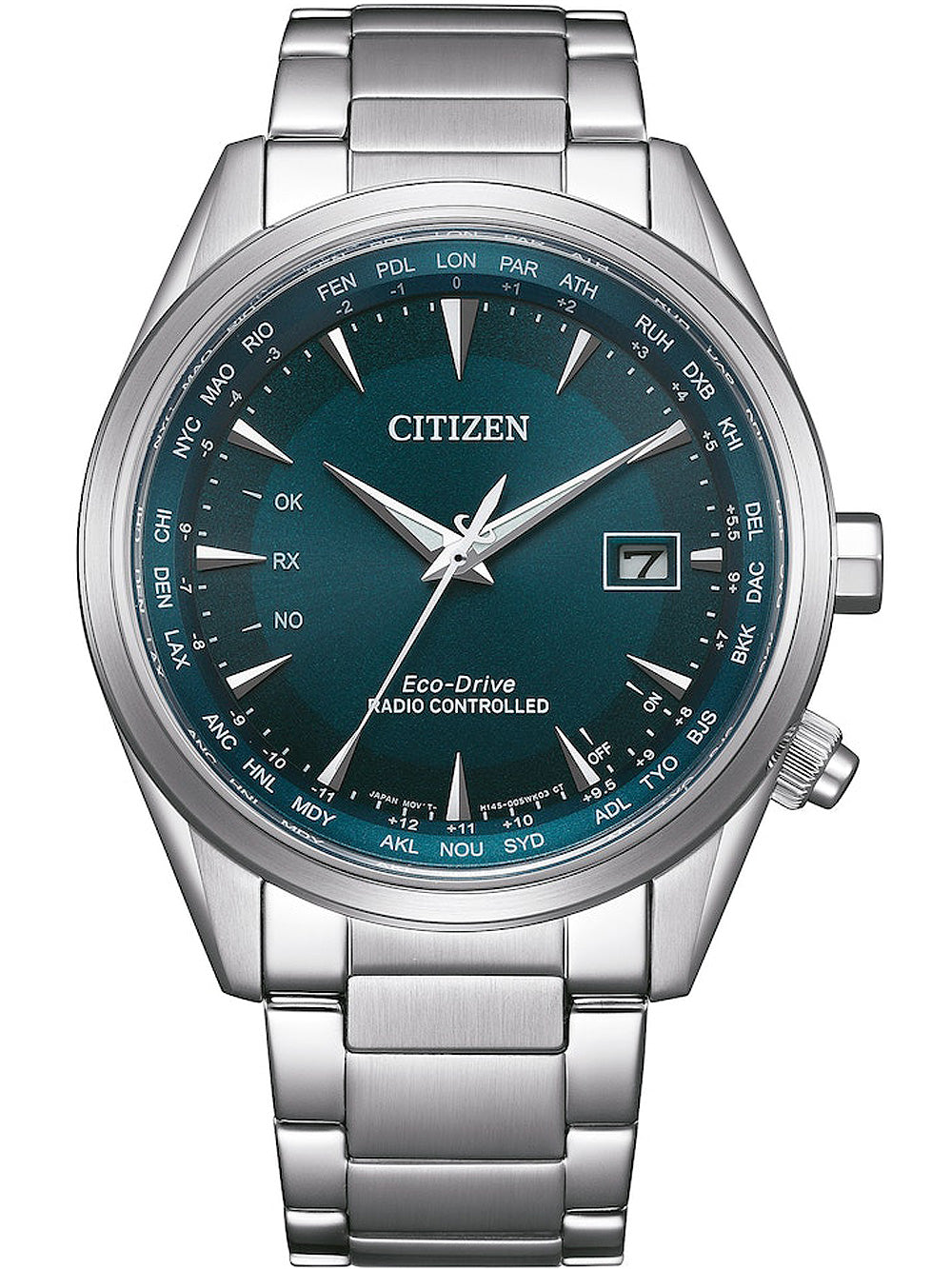 Citizen CB0270-87L Eco-Drive Radio Controlled vyriškas laikrodis 43mm