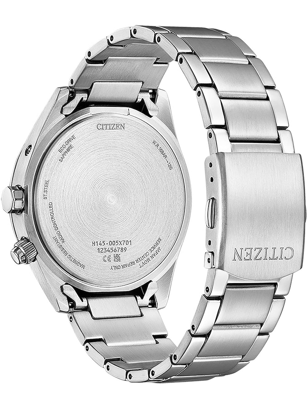 Citizen CB0270-87L Eco-Drive Radio Controlled vyriškas laikrodis 43mm
