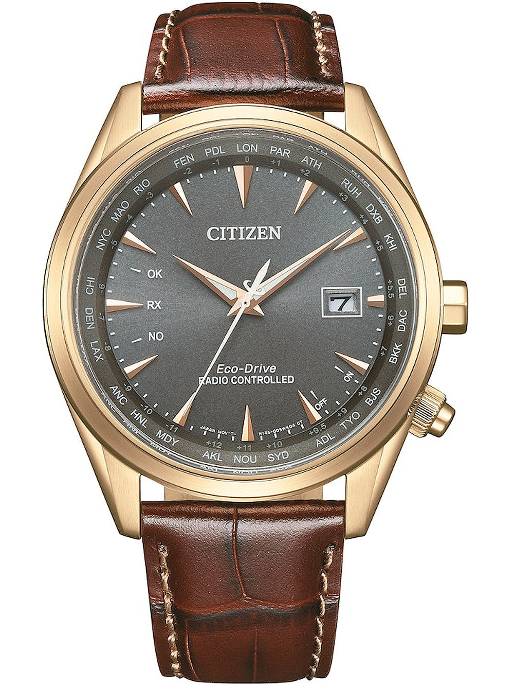 Citizen CB0273-11H Eco-Drive Radio Controlled vyriškas laikrodis 43mm
