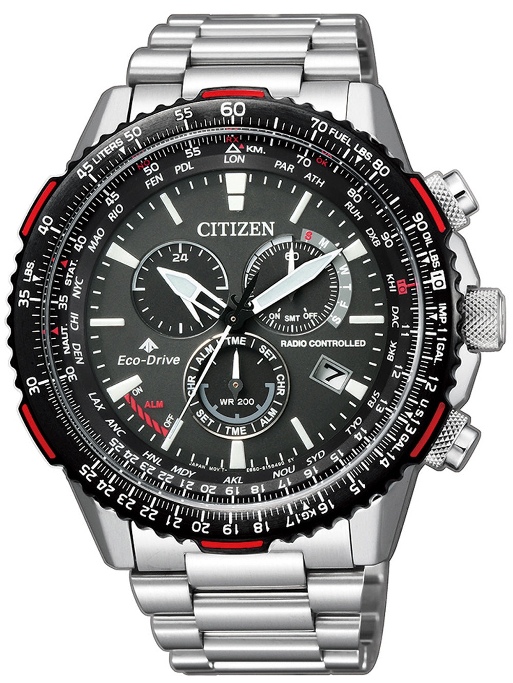 Citizen CB5001-57E Promaster vyriškas laikrodis 45mm 20 ATM