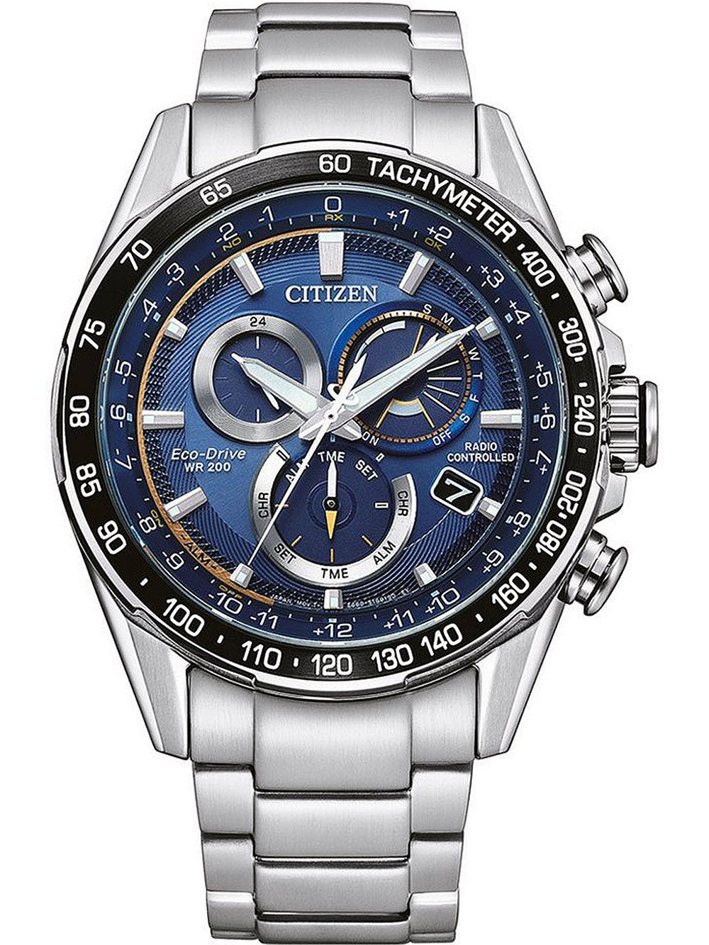 Citizen CB5914-89L Eco-drive radio controlled vyriškas laikrodis 44mm 20ATM
