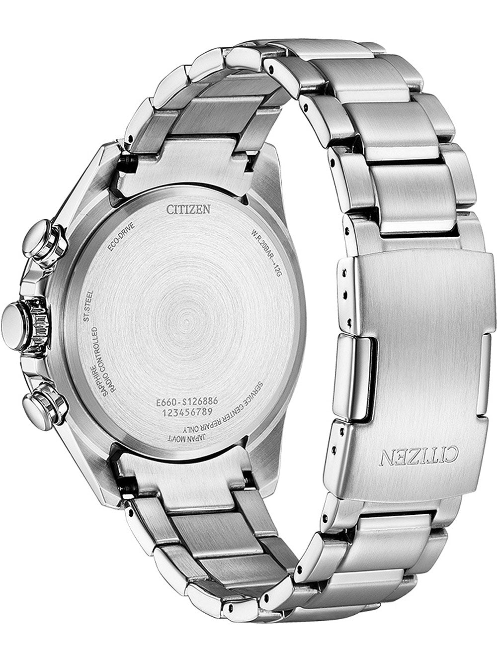 Citizen CB5914-89L Eco-drive radio controlled vyriškas laikrodis 44mm 20ATM