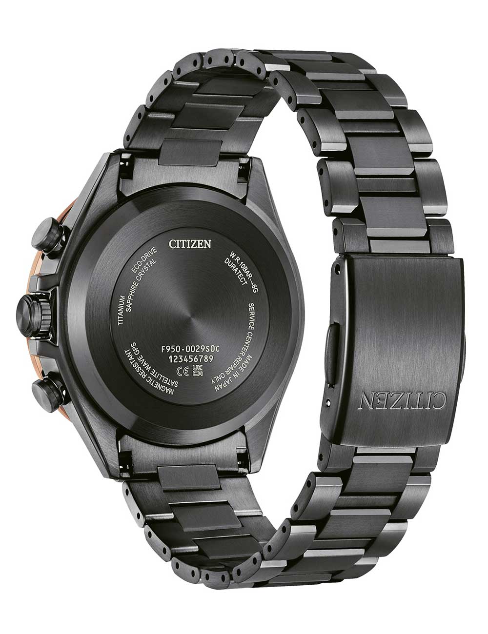 Citizen CC4074-61W vyriškas laikrodis Attesa Satellite Wave GPS 45mm 10ATM