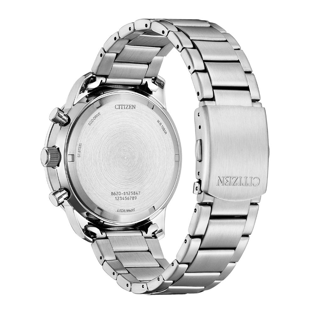 Citizen CA4500-91L vyriškas laikrodis Eco-Drive Chronograph 44mm 10ATM