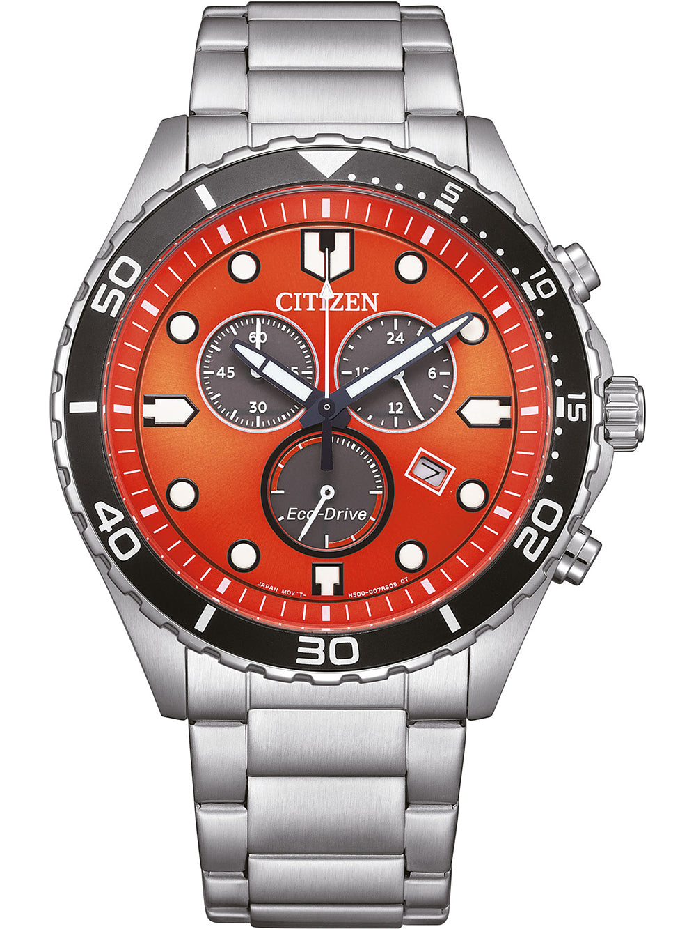 Citizen AT2560-84X vyriškas laikrodis Eco-Drive Chronograph 43mm 10ATM