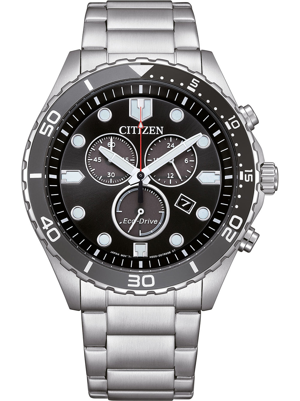 Citizen AT2568-82E vyriškas laikrodis Eco-Drive Chronograph 43mm 10ATM