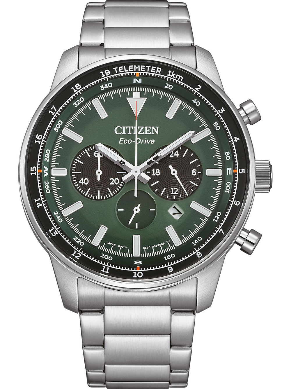 Citizen CA4500-91X vyriškas laikrodis Eco-Drive Chronograph 44mm 10ATM
