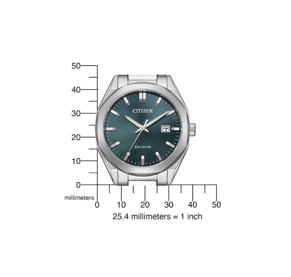 Citizen BM7620-83X vyriškas laikrodis Eco-Drive vyriškas laikrodis 38mm 10ATM