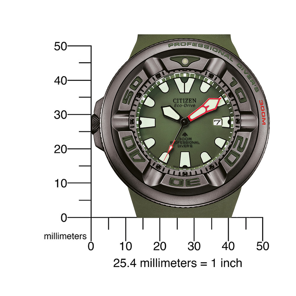 Citizen BJ8057-17X Eco-Drive Promaster vyriškas laikrodis 49mm 30ATM
