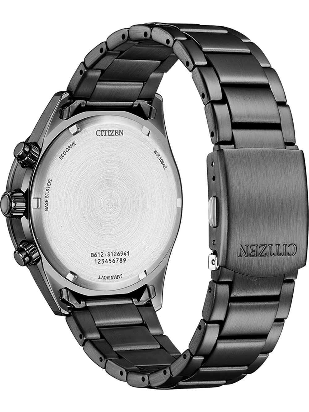 Citizen CA0775-79E Eco-Drive Chronograph vyriškas laikrodis 43mm 10ATM