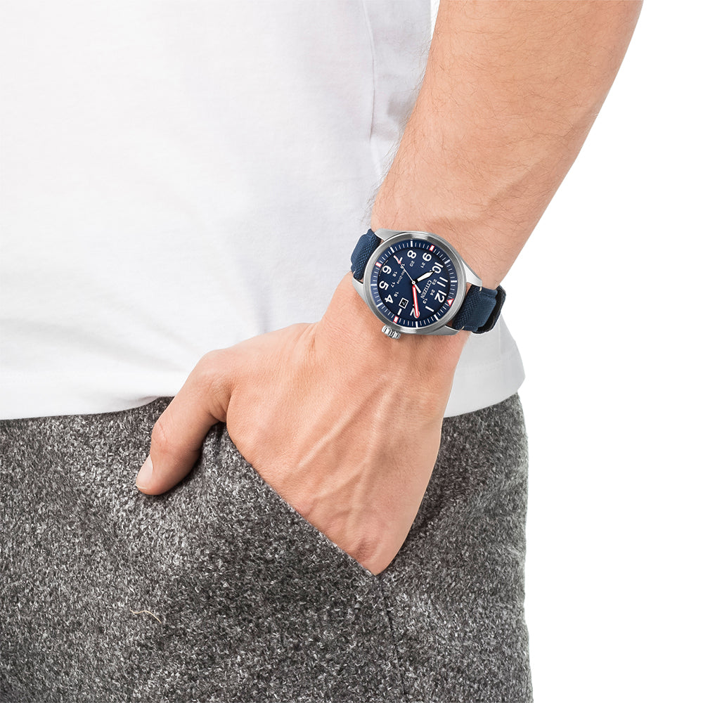 Citizen AW5000-16L Eco-Drive Sports vyriškas laikrodis 43mm 10 ATM