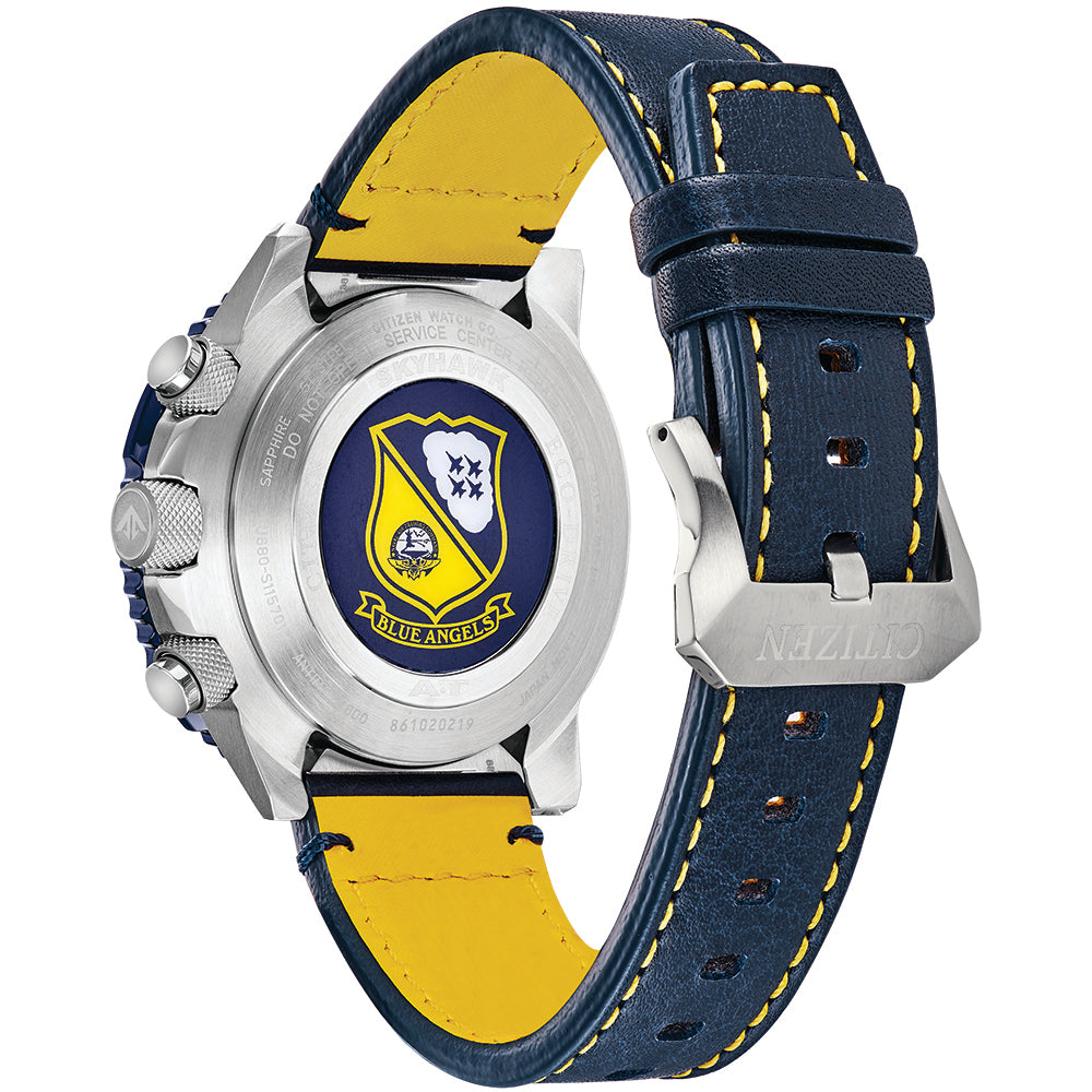 Citizen JY8078-01L Promaster-Sky Blue Angels Radio-Controlled Eco- Drive 45mm 20ATM