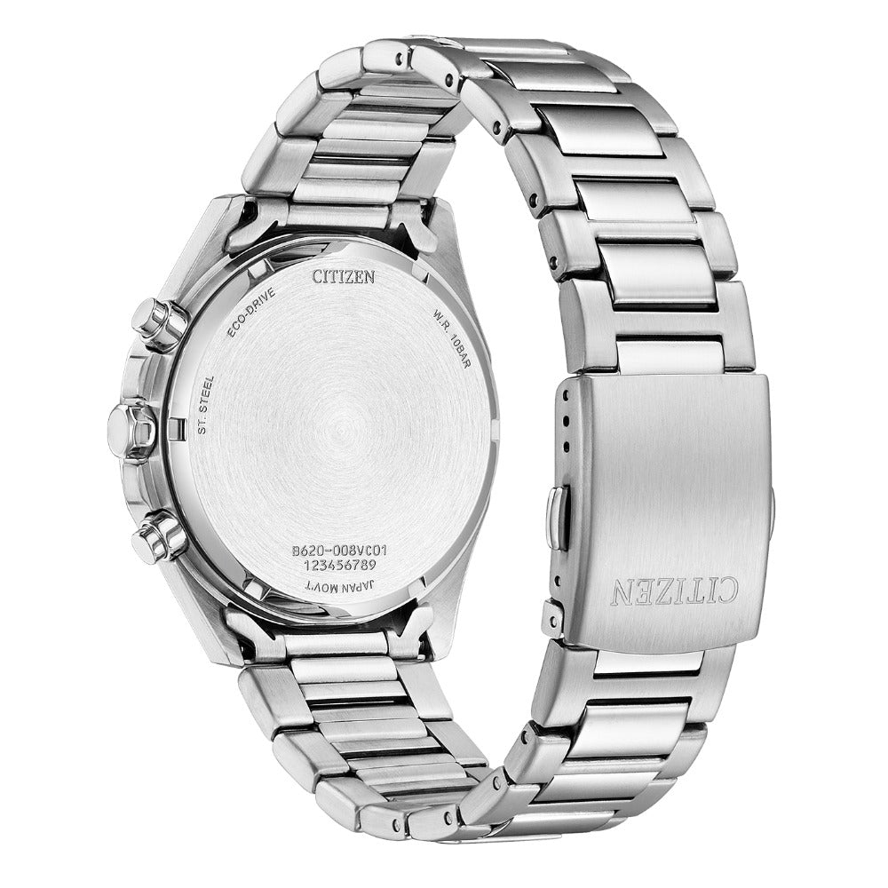 Citizen CA4590-81L vyriškas laikrodis Eco-Drive Chronograph 41mm 10ATM