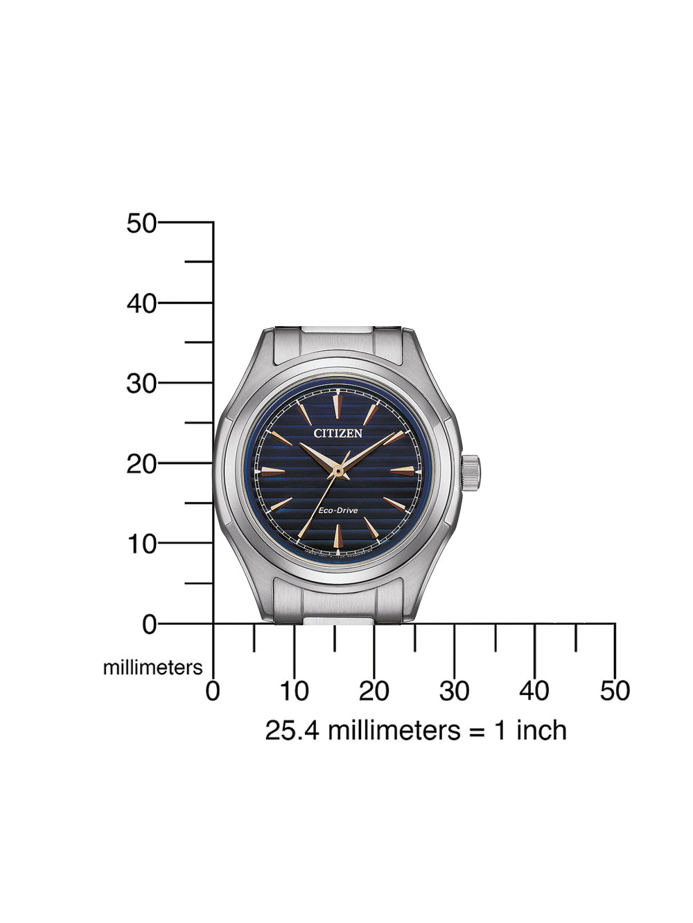 Citizen FE2110-81L Eco-Drive moteriškas laikrodis 31mm 10ATM