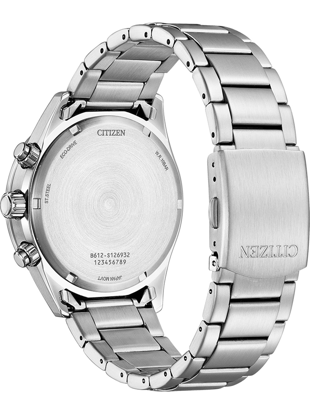 Citizen CA0770-72X Eco-Drive Chronograph vyriškas laikrodis 43mm 10ATM