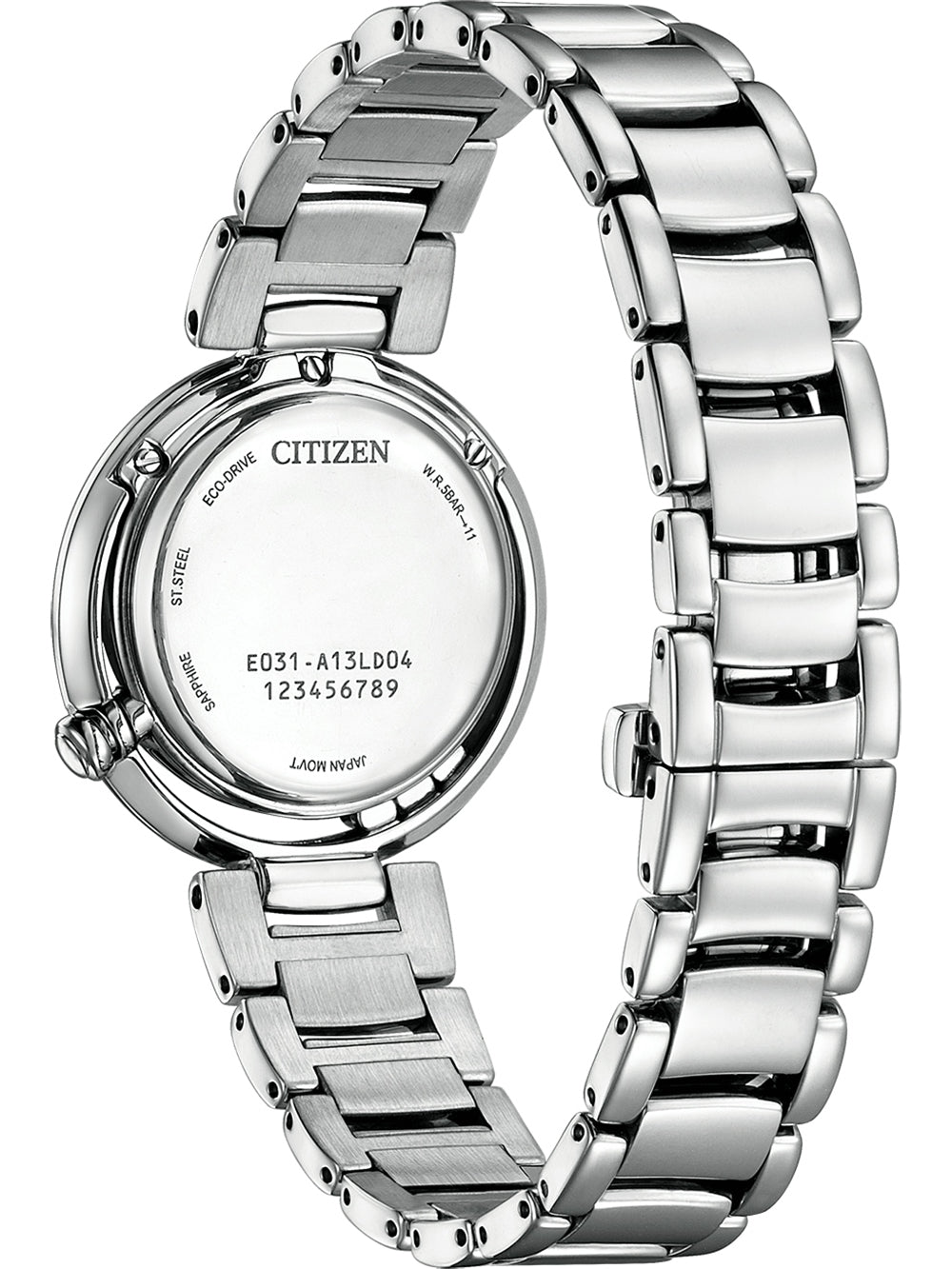 Citizen EM1110-81N moteriškas laikrodis Eco-Drive Elegance 30mm 5ATM