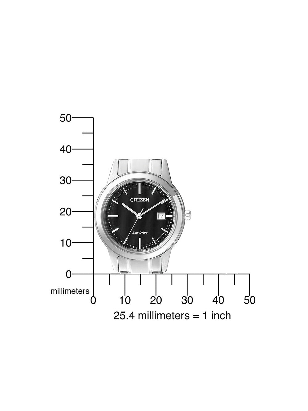 Citizen FE1081-59E Eco-Drive Sports moteriškas laikrodis 29mm 3ATM