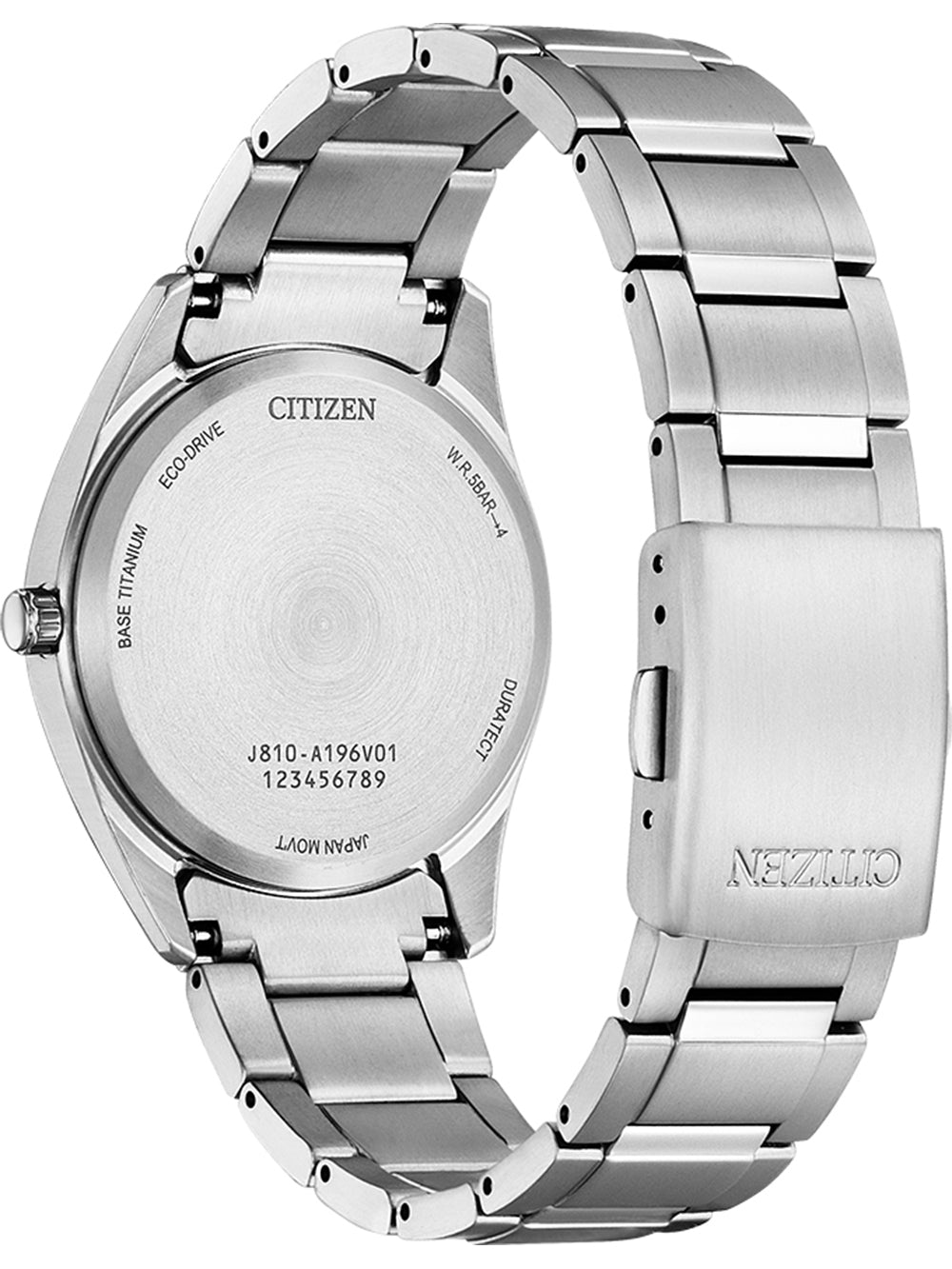 Citizen FE6151-82X Eco-Drive Titanium moteriškas laikrodis 34mm 5ATM