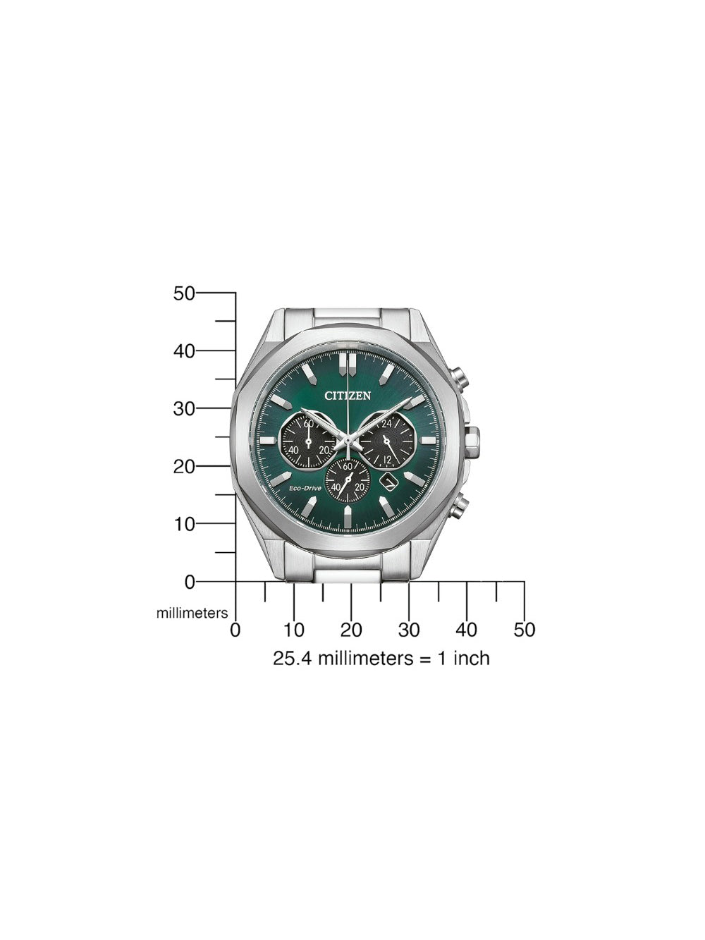 Citizen CA4590-81X vyriškas laikrodis Eco-Drive Chronograph 41mm 10ATM
