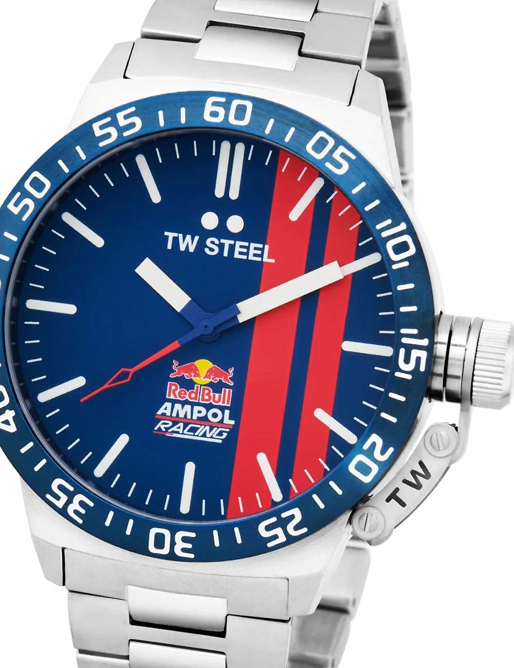 TW-Steel CS111 Red Bull Ampol Racing vyriškas laikrodis 45mm 10ATM