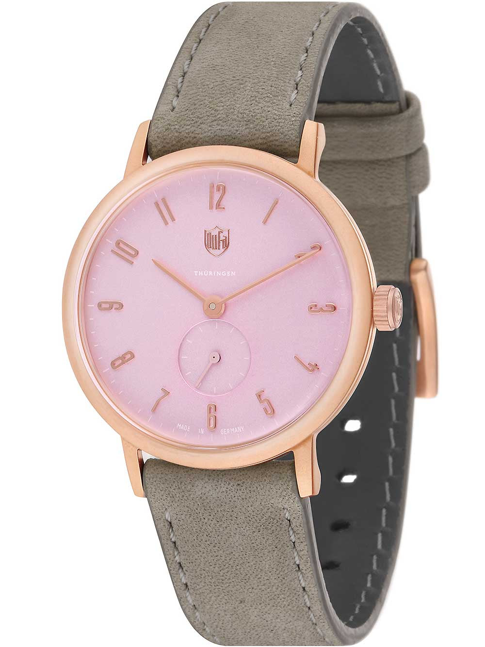 DuFa DF-7001-0W moteriškas laikrodis small second 32 mm 3ATM