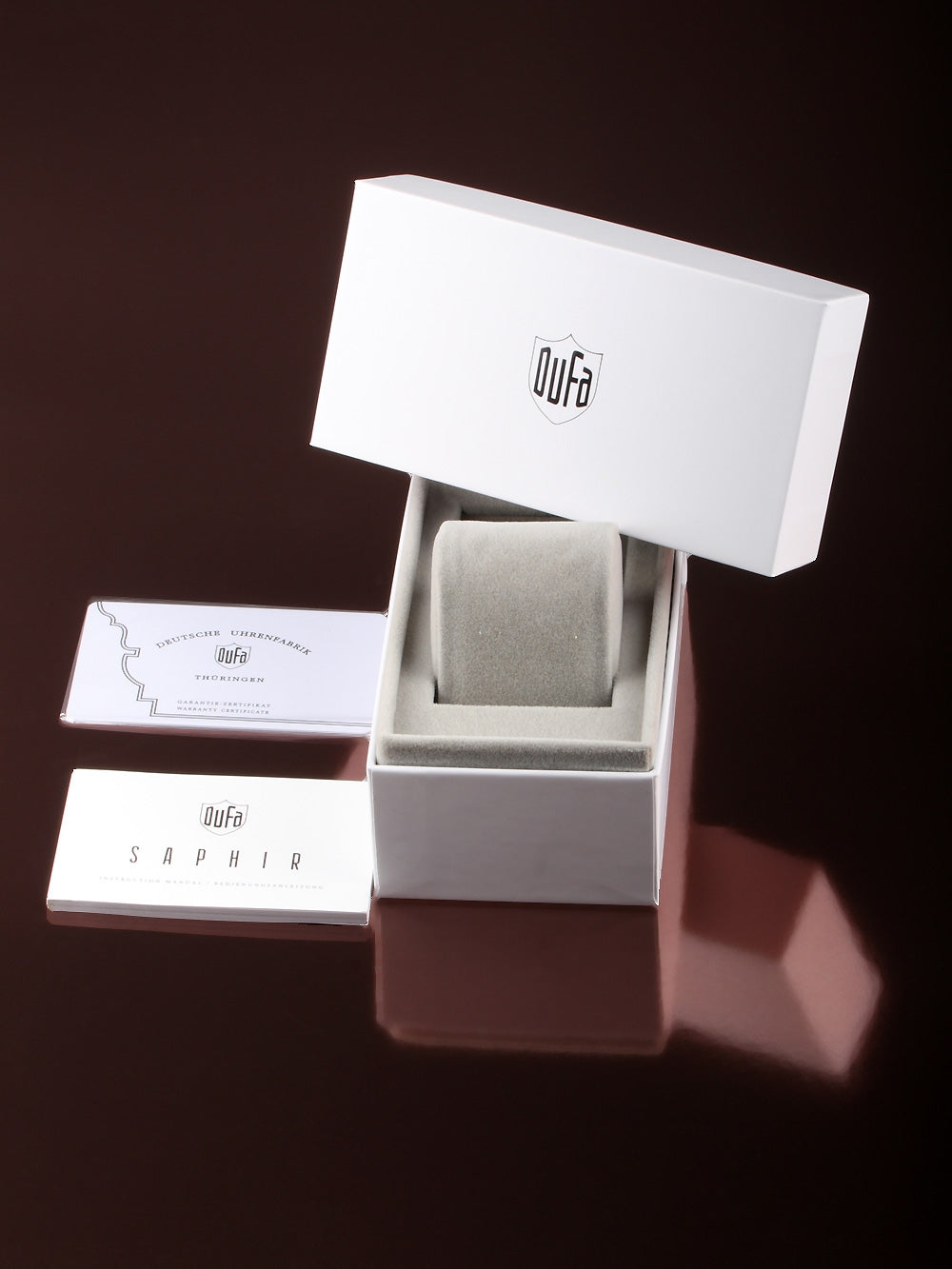 DuFa DF-9030-01 Sapphire vyriškas laikrodis 40mm 3ATM